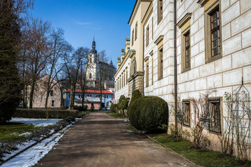 Fototapeta Historyczny pałac w Castolovice, Republika Czech obraz