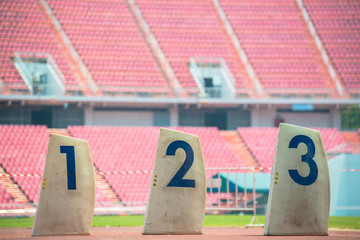 Numbered channels in rushing yards rushing.