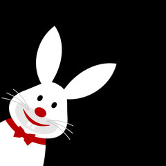 Single Easter Bunny Banner Diagonal.