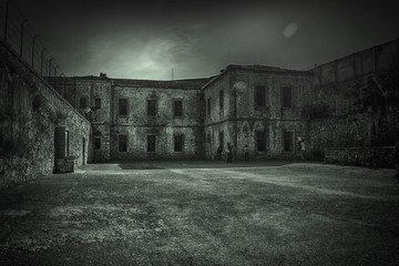Fototapeta premium old prison