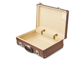 open old suitcase