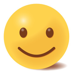 freuendes Emoticon - 3D
