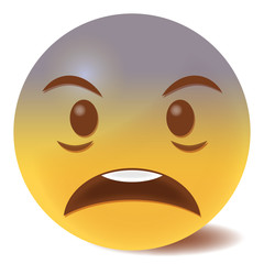 Emoji geschockt - 3D