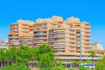 Urban views of Valencia, is the capital of the community of Vale