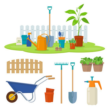 Gardening equipment and tools