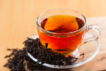 morning tea on the table