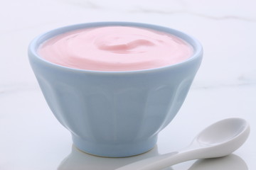 vintage greek strawberry yogurt
