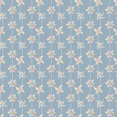 Watercolor kids  seamless pattern.