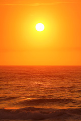 Sunrise over the Indian Ocean