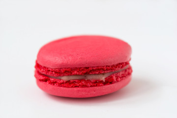 macarons on a white background