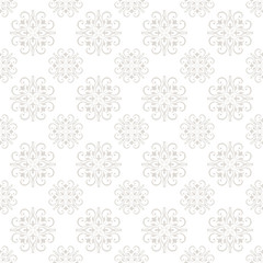 Floral pattern wallpapers in the style of Baroque . Modern texture illustration