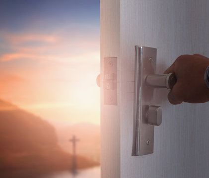 Door, Open, Hand, Opening, Background, Home, Doors, Women, Design, White, Wood, Wooden, Knob, Outside, Board, Entrance, Isolated, House, Pattern, Closeup, Light, Style, Wallpaper, Green, Frame, Metal,