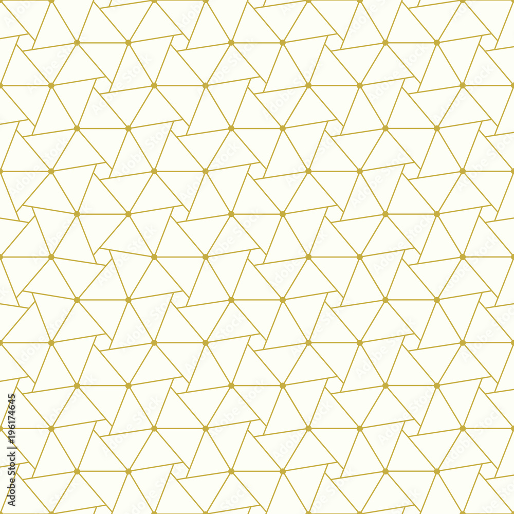 Aufkleber Geometric seamless pattern . Can be used for backgrounds and page fill web design illustration