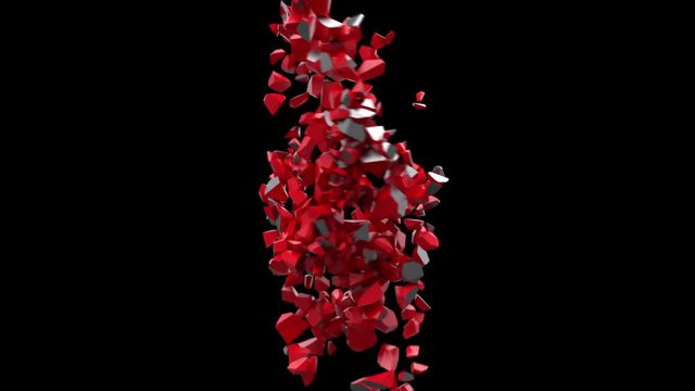 crystal is assembled from parts