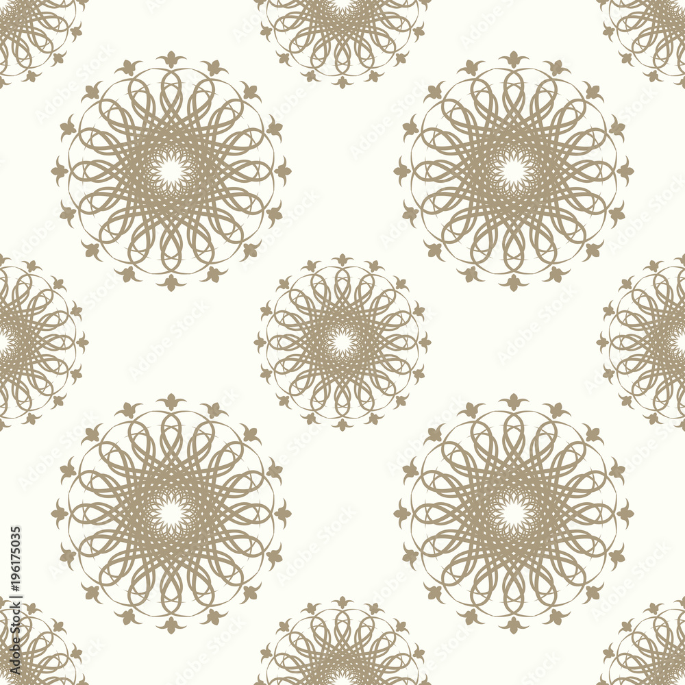 Poster seamless wallpapers in the style of baroque . can be used for backgrounds and page fill web design
