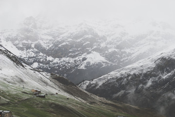 Fog in Mountains