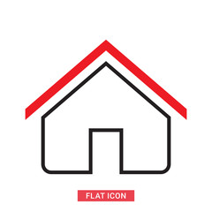 Home Outline Vector Icon