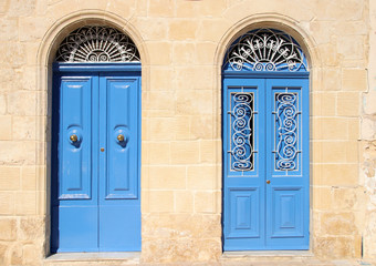 Blaue Tür, Vittoriosa, Drei Städte, Malta