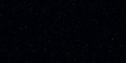 Night starry sky with stars and planets suitable as background