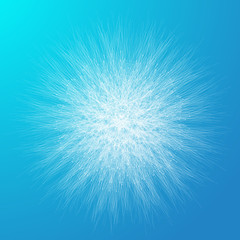 Fractal element with connected lines and dots. Big data complex. Virtual background communication or particle compounds. Digital data visualization, minimal array. Lines plexus illustration.