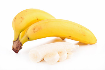 banana isolated on white background