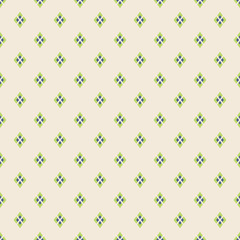Abstract seamless pattern of rhombuses.