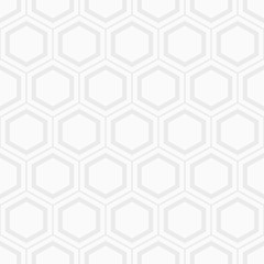 Seamless geometric abstract pattern of hexagons.
