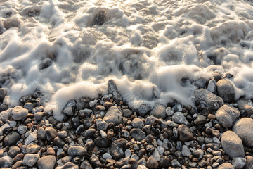 Wash over Pebbles