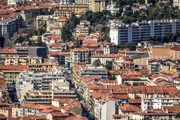 Fototapeta na wymiar Nice Côte d'Azur, France