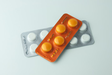 Medication and medicine pills.