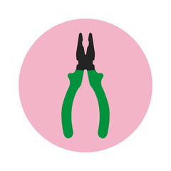 Pliers icon, logo