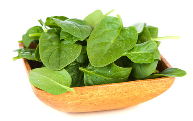 Baby spinach leaves