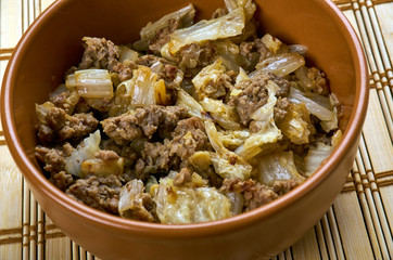 Ground Beef and Cabbage Casserole