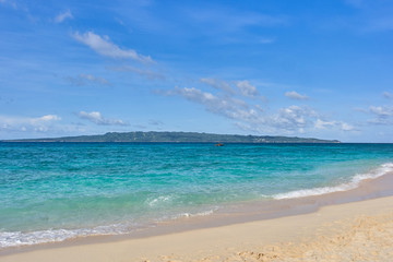 Puka Shell beach in Boracay, Philippines