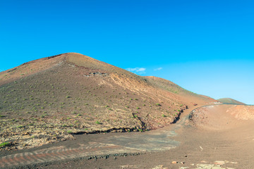 Fototapeta na wymiar Timanfaya National Park. Lanzarote