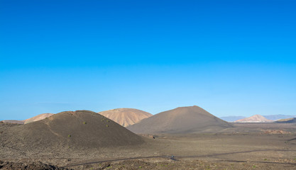 Fototapeta na wymiar Timanfaya National Park. Lanzarote