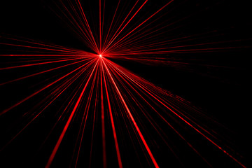 Laser beam light effect