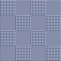 Checkered seamless pattern. Plaid texture, vector illustration.