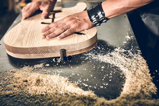 Manufacture of guitars.