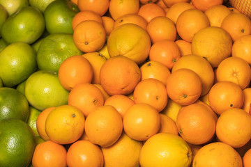 Fresh mandarin oranges texture