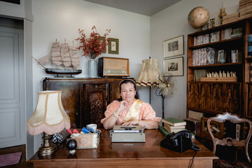 women wear Thailand National Costume