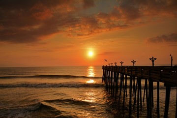 Sunrise at Outer Banks