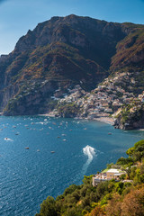 Obraz premium Positano - Amalfi Coast, Salerno, Campania, Italy
