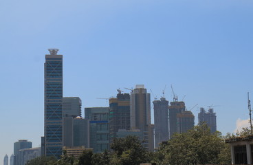 Mumbai Bombay downtown skyscraper cityscape India