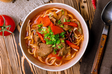 Lagman asian soup