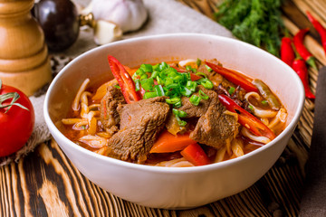 Lagman asian soup