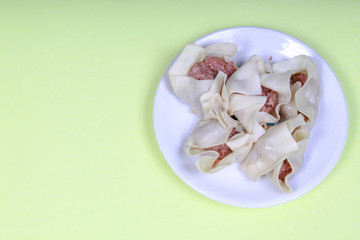 Indonesian street food : meatballs