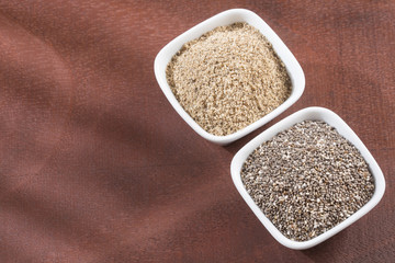 Ground chia seeds - Salvia hispánica