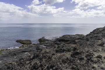 Landscape Dunes Of Canary Islands, Spain.