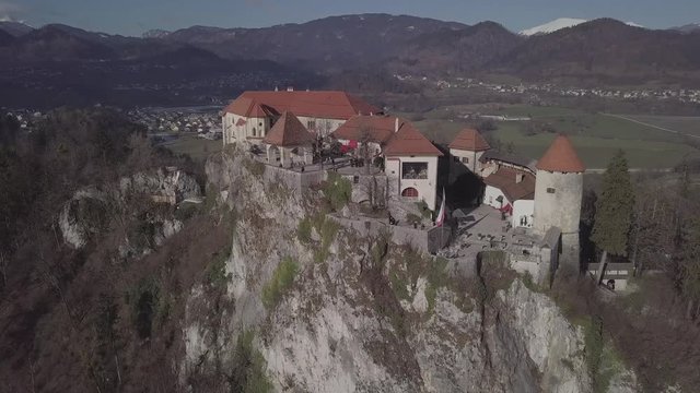 Bled Castle in Slovenia 